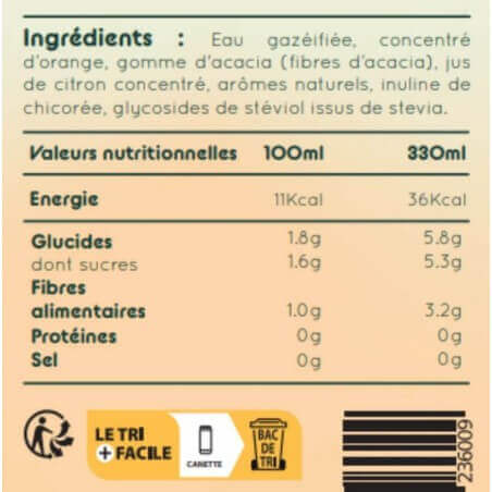 SODA AGRUMES POWER ZOYA