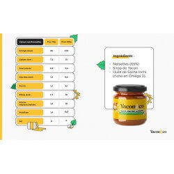 PATE A TARTINER YACON PRALINE NOISETTE BIO 2