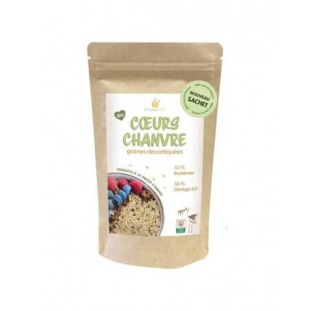 GRAINES DE CHANVRE DECORTIQUEES BIO GRAINES DE CHANVRE DECORTIQUEES BIO