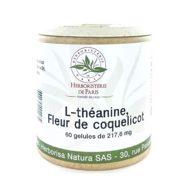L-THEANINE COQUELICOT MELATONINE VIT B L-THEANINE COQUELICOT MELATONINE VIT B