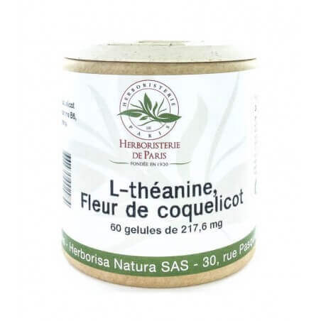 L-THEANINE COQUELICOT MELATONINE VIT B L-THEANINE COQUELICOT MELATONINE VIT B