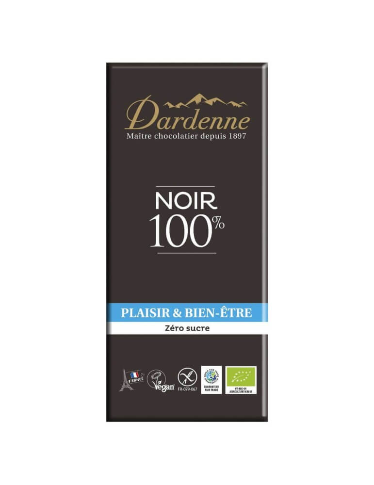 CHOCOLAT NOIR BIO SANS SUCRE CHOCOLAT NOIR BIO SANS SUCRE
