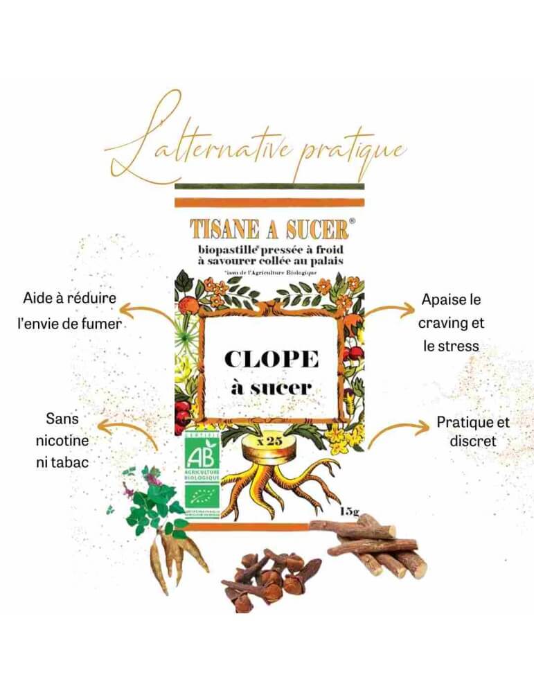 PASTILLES CLOPE A SUCER BIO PASTILLES CLOPE A SUCER BIO