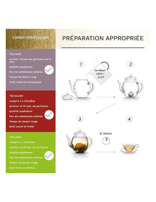 COFFRET FLEURS DE THE MIX