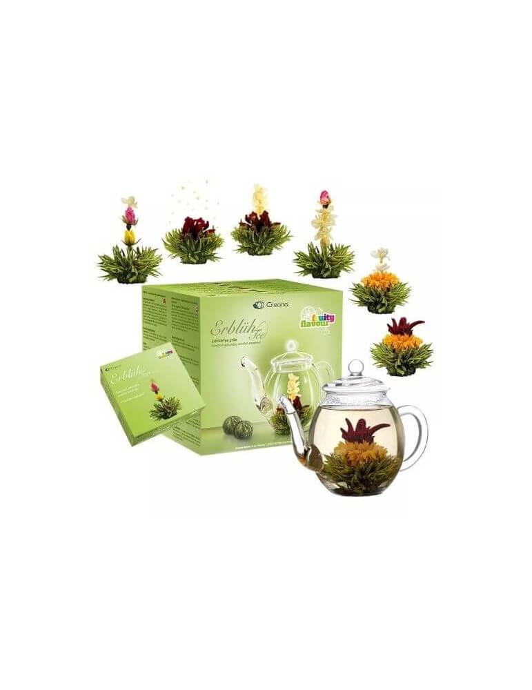 COFFRET FLEURS DE THE VERT COFFRET FLEURS DE THE VERT