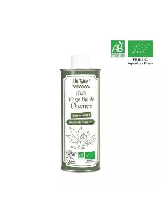 HUILE DE CHANVRE VIERGE BIO HUILE DE CHANVRE VIERGE BIO