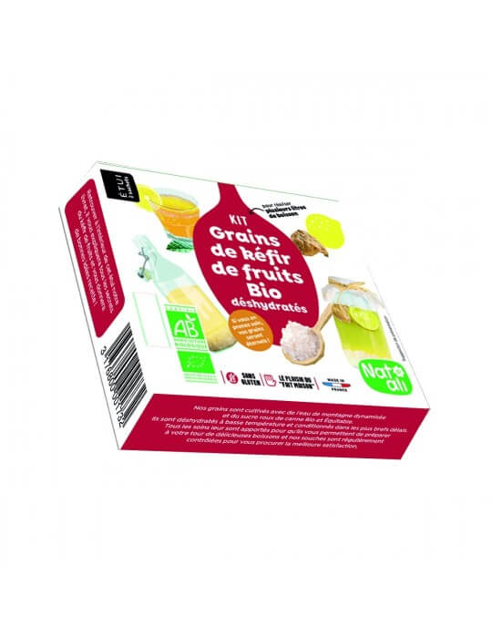 KIT GRAINS DE KEFIR DE FRUITS BIO KIT GRAINS DE KEFIR DE FRUITS BIO