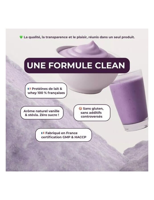 PROTEINE WHEY FRANCAISE MINERAUX ET MOROSIL