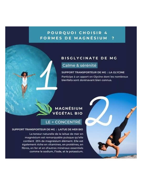 MAGNESIUM 4 FORMES + VIT B6