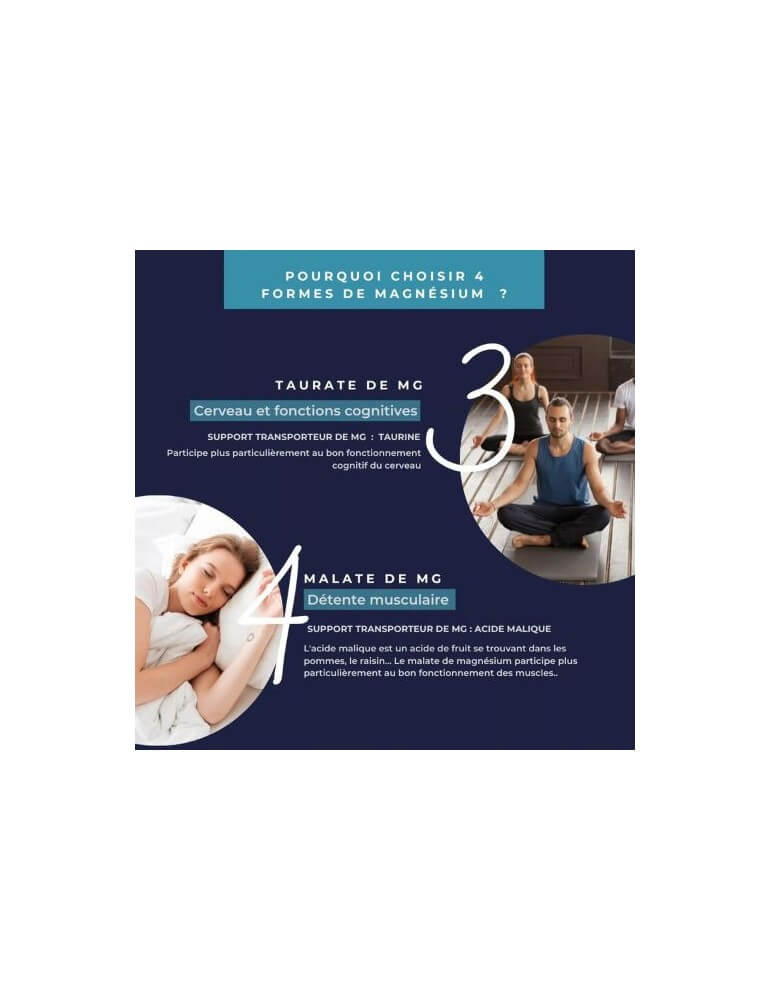 MAGNESIUM 4 FORMES + VIT B6