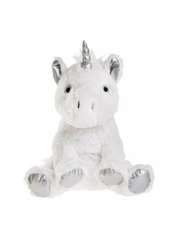 BOUILLOTTE PELUCHE LICORNE BLANCHE