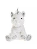 BOUILLOTTE PELUCHE LICORNE BLANCHE