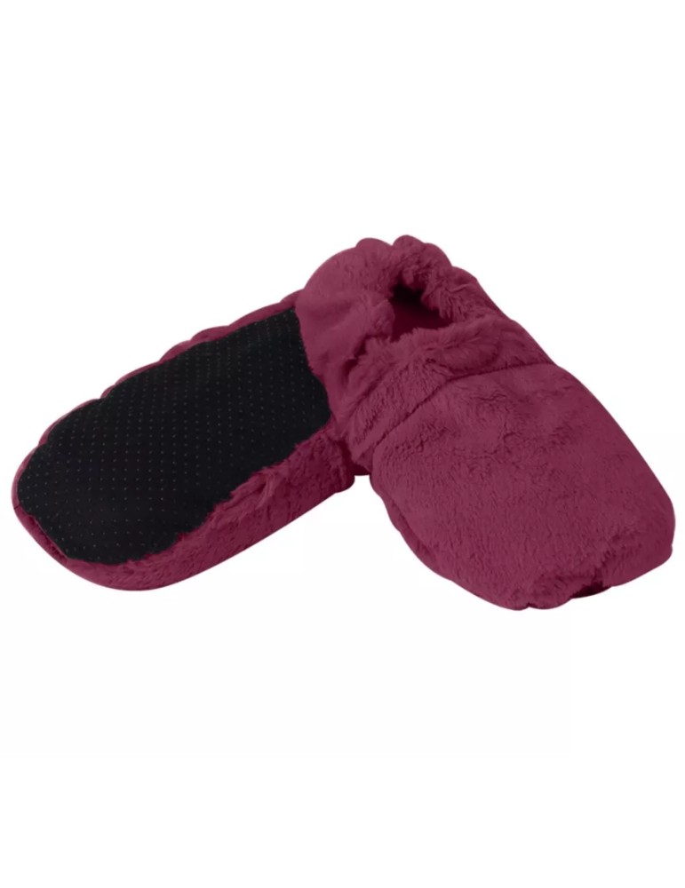 CHAUSSONS BOUILLOTTE PRUNE