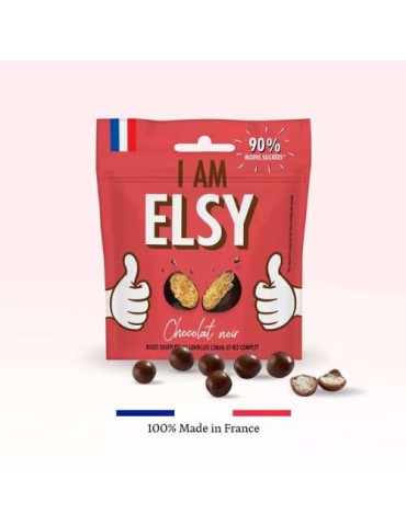 BILLES SOUFFLEES CHOCOLAT NOIR – 65 % de sucres en moins