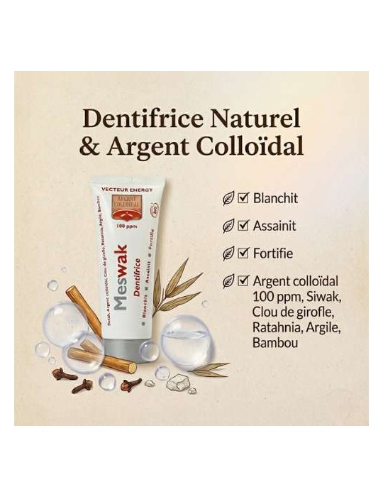 DENTIFRICE BIO ARGENT COLLOIDAL