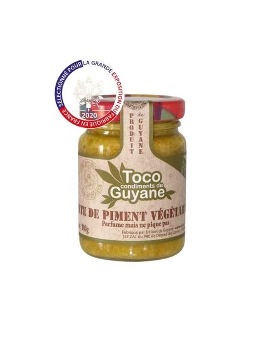 PATE DE PIMENT VEGETARIEN