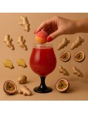 BOMBE A COCKTAIL GINGEMBRE PASSION SANS ALCOOL