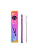 SET PAILLE BUBBLE TEA INOX