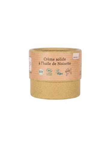 CREME SOLIDE HUILE DE NOISETTE BIO