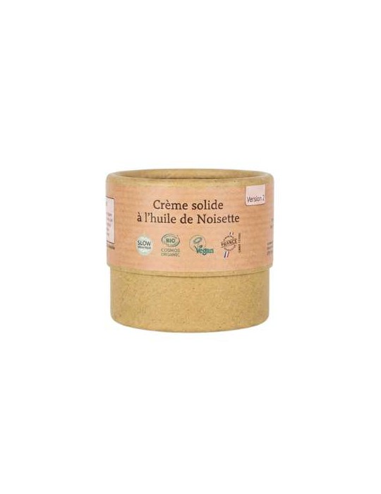 CREME SOLIDE HUILE DE NOISETTE BIO