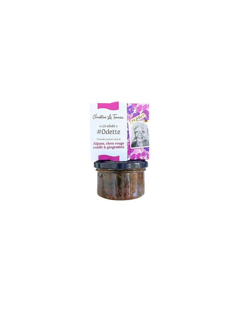 TARTARE ALGUES CHOUX ROUGE GINGEMBRE