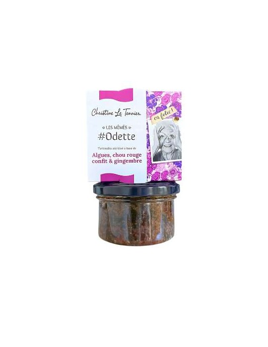 TARTARE ALGUES CHOUX ROUGE GINGEMBRE