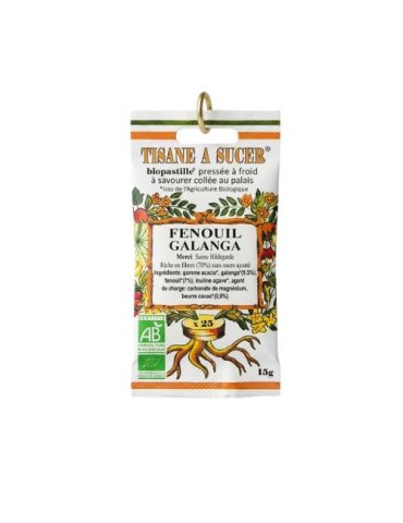 PASTILLES FENOUIL GALANGA BIO