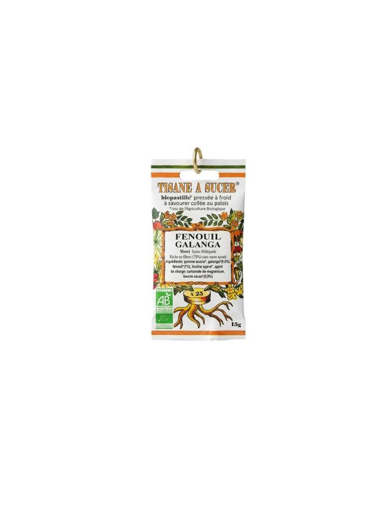PASTILLES FENOUIL GALANGA BIO