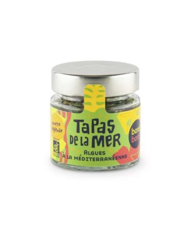 TAPAS ALGUES MEDITERRANEENNE BIO