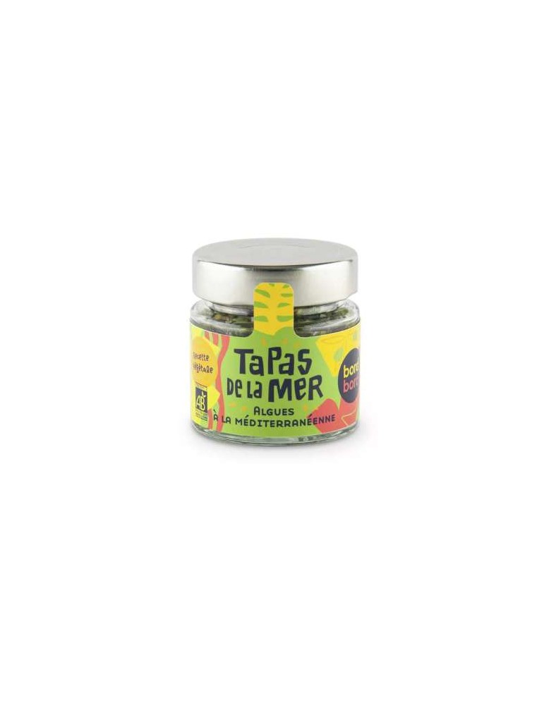 TAPAS ALGUES MEDITERRANEENNE BIO