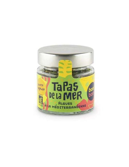 TAPAS ALGUES MEDITERRANEENNE BIO