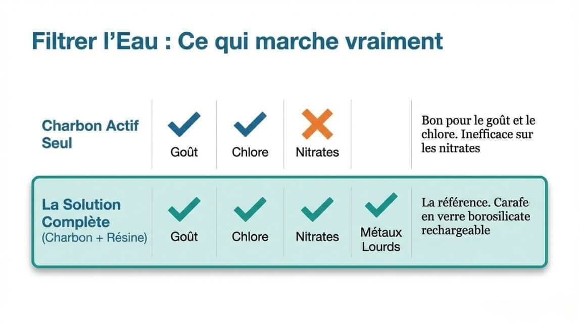 Filtrer l'eau : ce qui marche vraiment