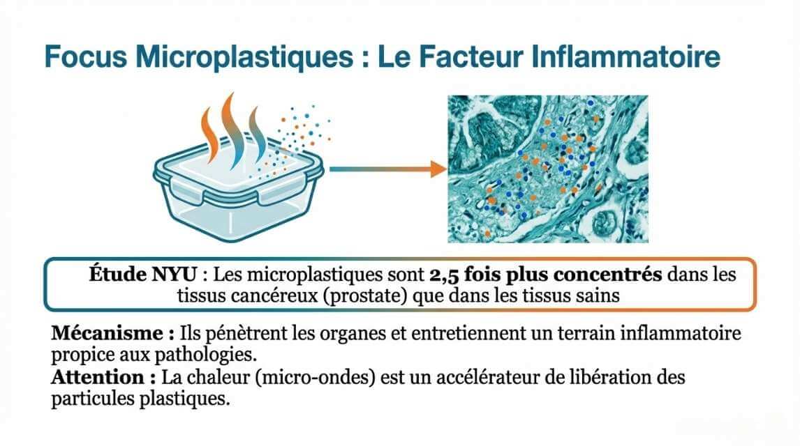 Microplastiques : facteur inflammatoire