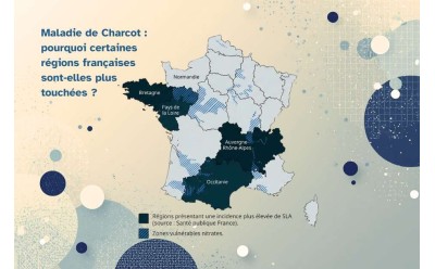 Maladie de Charcot : pourquoi certaines régions françaises sont‑elles plus touchées ?